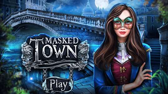 Hidden Object : Masked Town screenshot 1