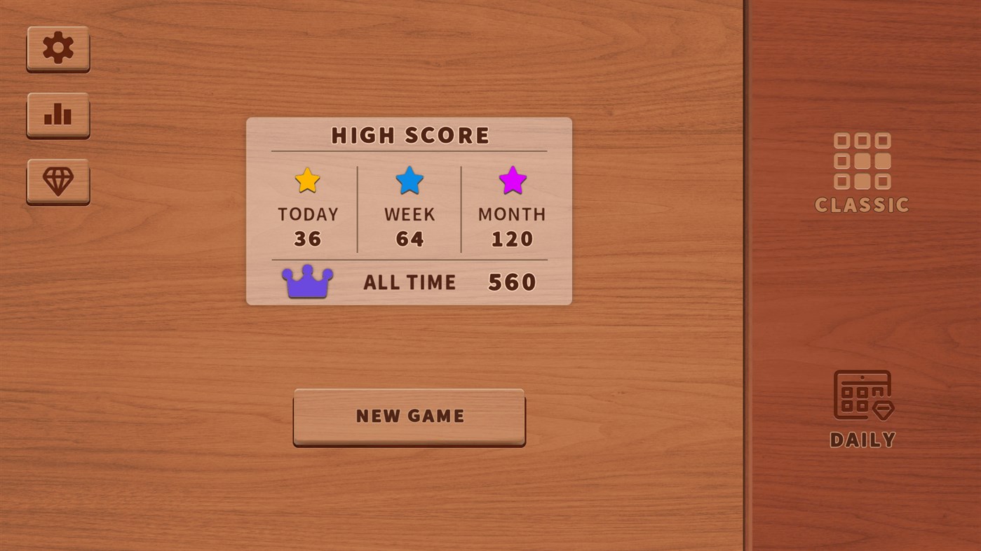 #4. Block Puzzle - Classic (Windows) 来自: Mini Puzzle Game Studio