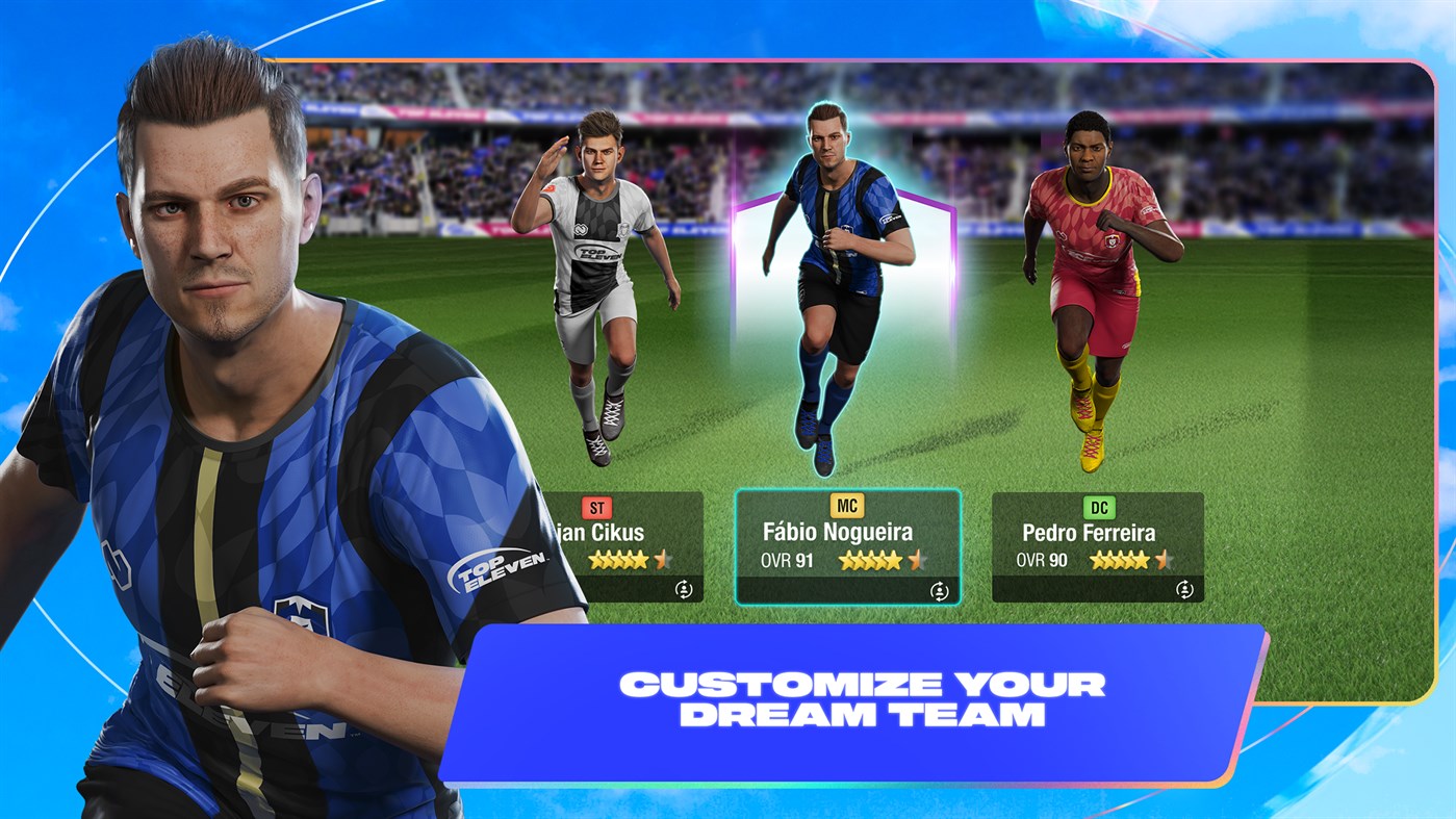 #3. Top Eleven Be a Soccer Manager (Windows) 由: Nordeus Limited