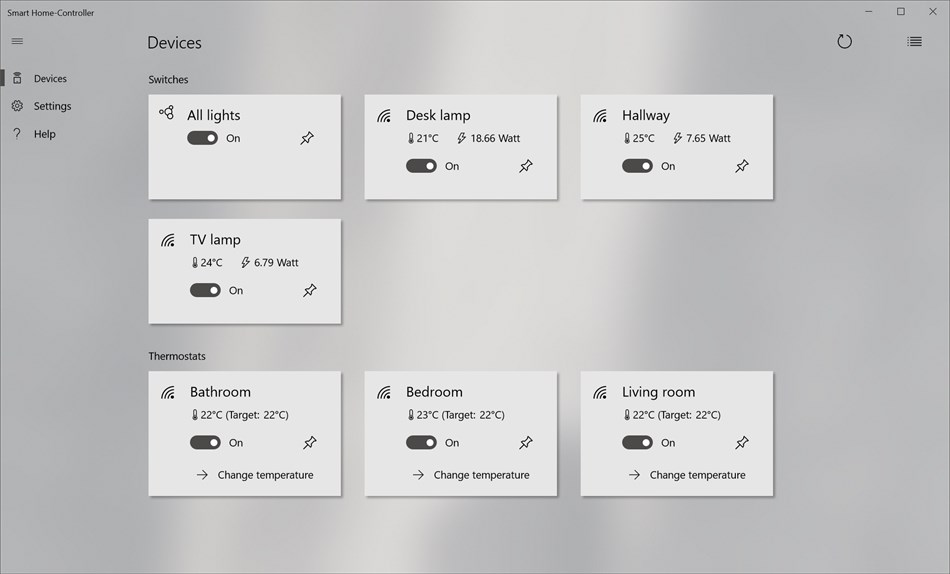 Smart Home-Controller (Windows) Av: PicSoft