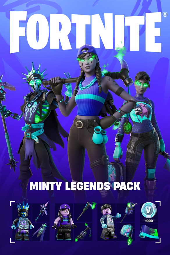 Fortnite - Minty Legends Pack Xbox Series X|S and Xbox One cover art