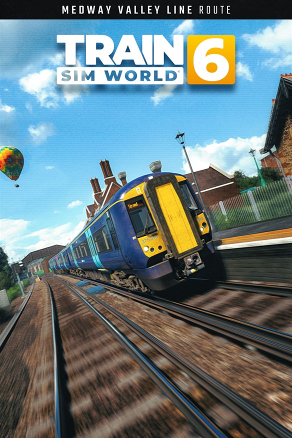 Train Sim World 6: Medway Valley Line: Strood - Tonbridge Xbox Series X|S and Xbox One cover art