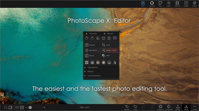 photoscape x pro features