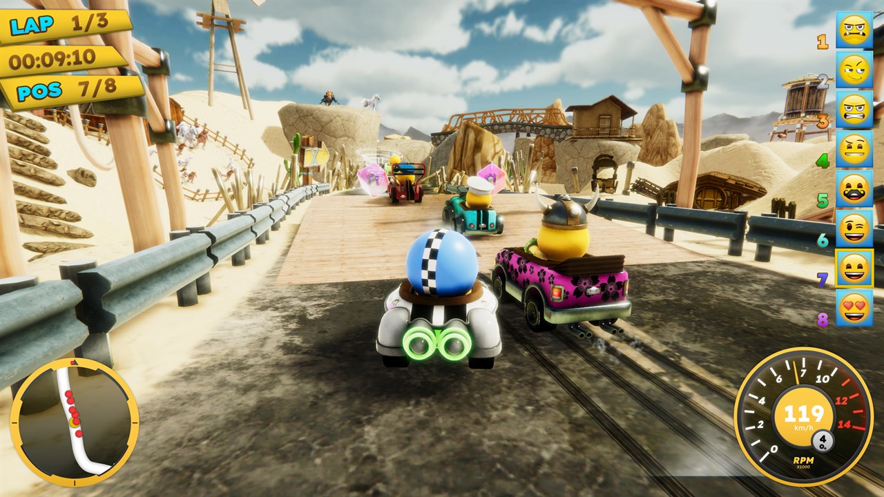 emoji Kart Racer screenshot 4