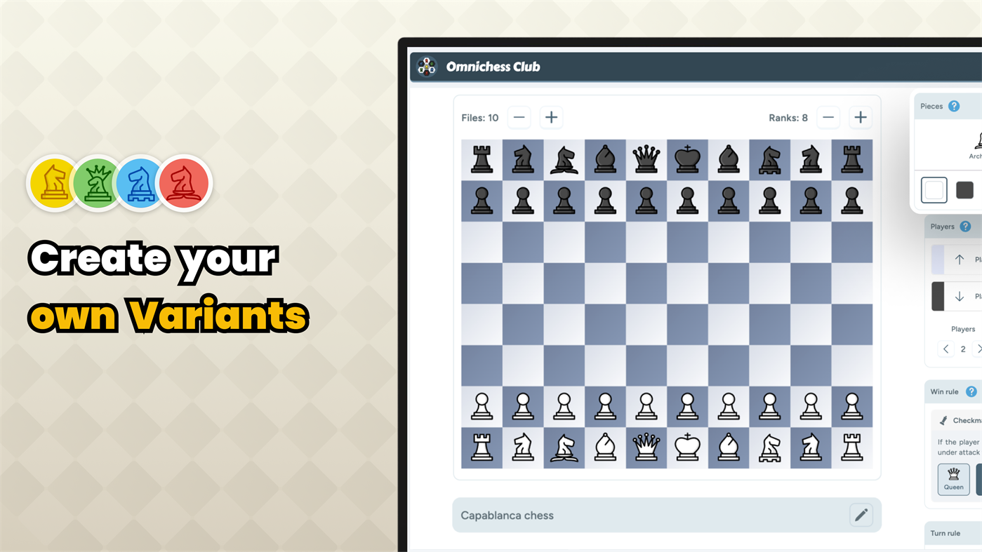 #3. Omnichess: Chess Variants! (Windows) بواسطة: Omnimind Ltd
