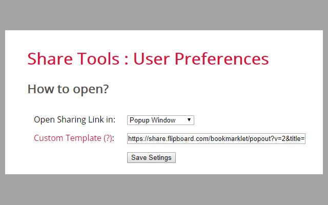 Share Tools