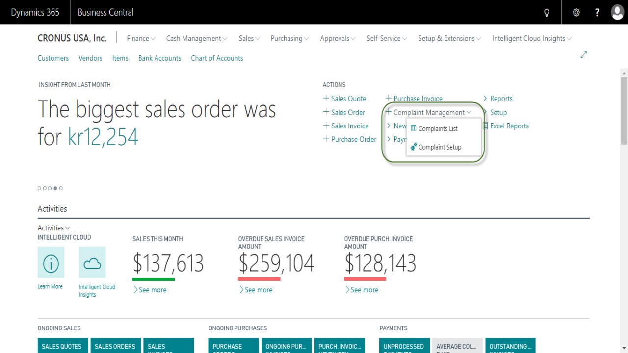 Complaint Tracker