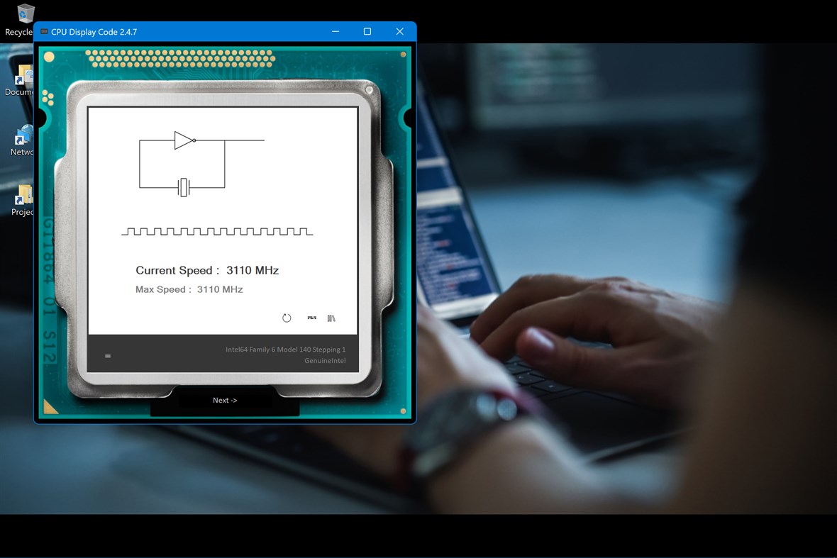 #6. CPU Display Code (Windows) By: Million