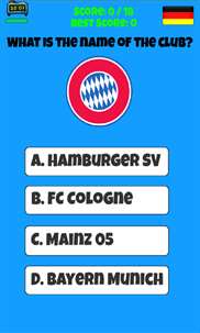 Germany Football Logo Quiz screenshot 3