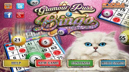Glamour Puss Bingo screenshot 1