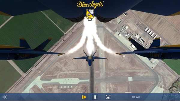 Blue Angels Aerobatic Flight Simulator — 10