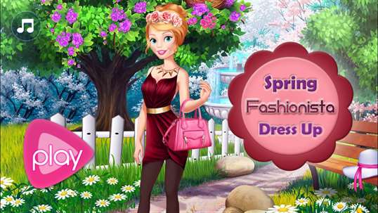 Spring Fashionista Dress Up screenshot 1