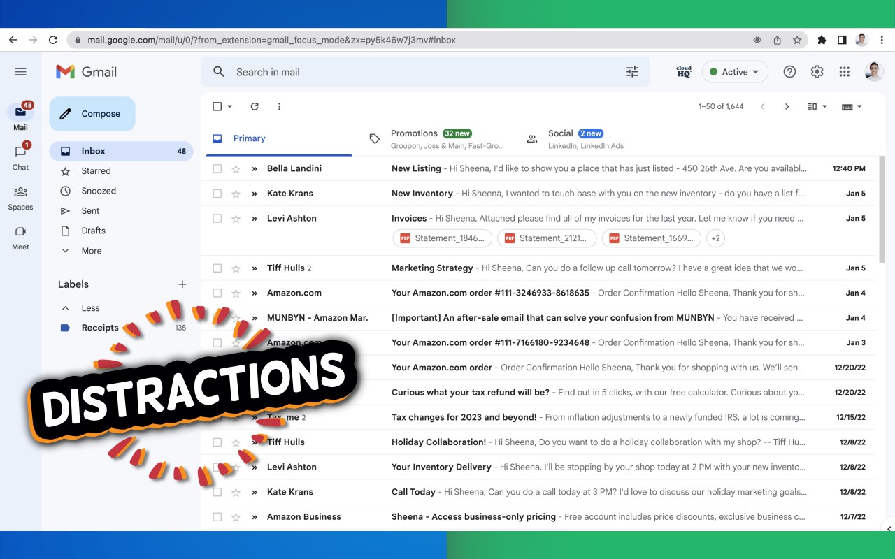 Gmail Inbox Zero by cloudHQ