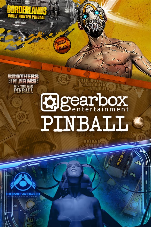 Pinball FX - Gearbox Pinball Xbox Series X|S and Xbox One cover art