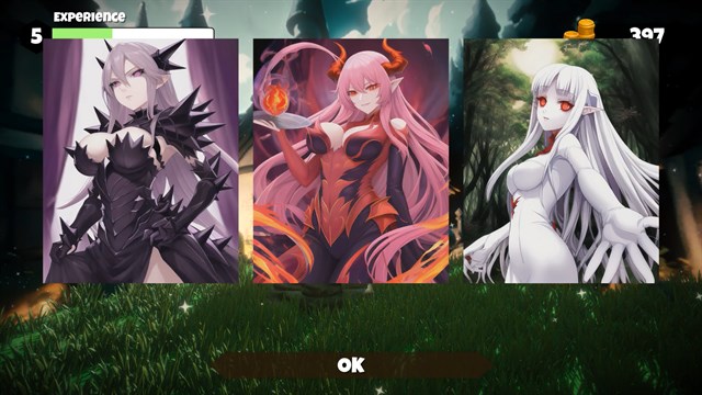 Loot Box Quest - Spooky Maidens screenshot 1