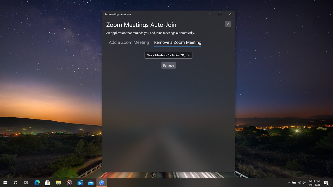 #6. Virtual Meetings Auto Join (Windows) Podle: mvkapps