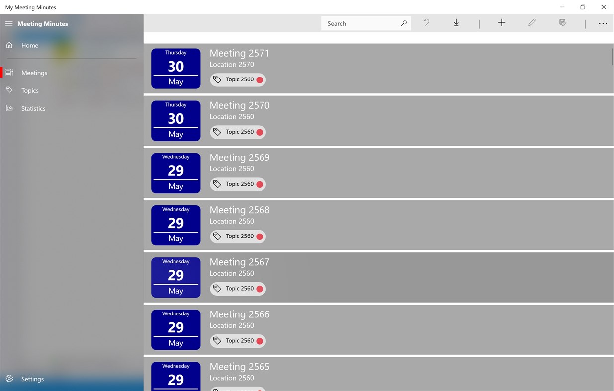 #2. My Meeting Minutes (Windows) By: MaMo Software