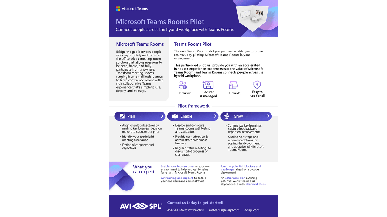 Snapshot 2 of Microsoft Teams Rooms Pilot