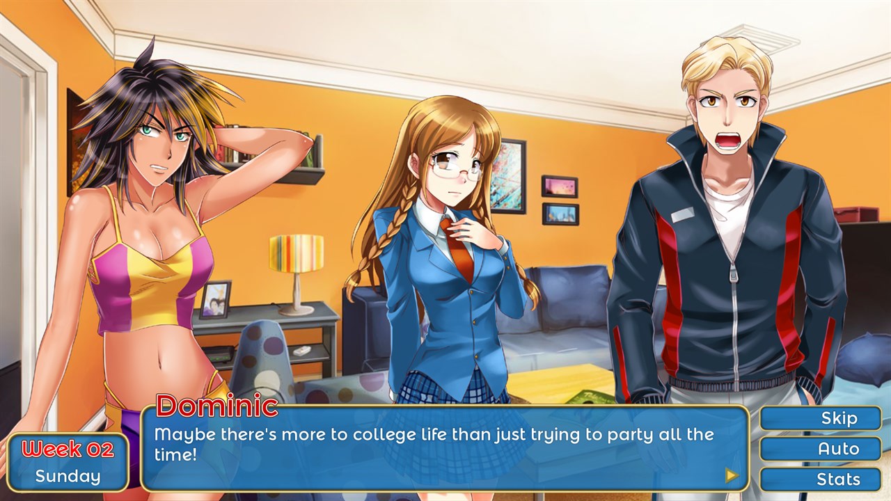 Roommates Visual Novel screenshot 1