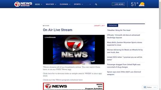 WHDH TV 7 NewsStream screenshot 3