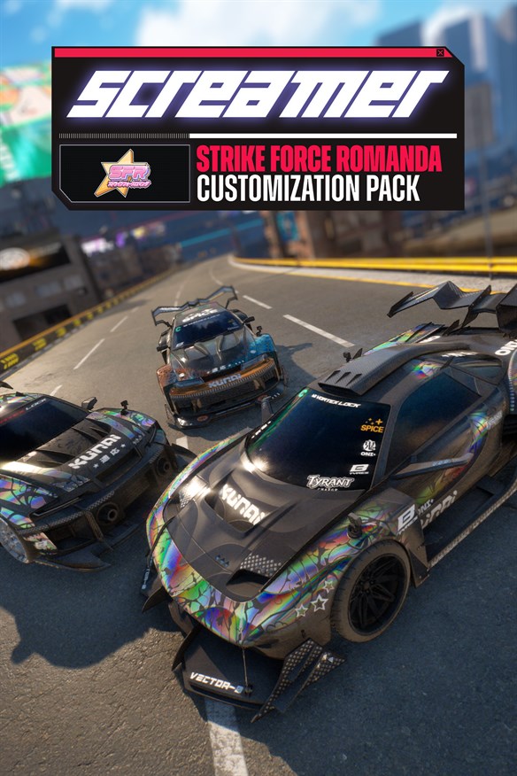 Screamer - Strike Force Romanda Customization Pack Xbox Series X|S and Xbox One cover art