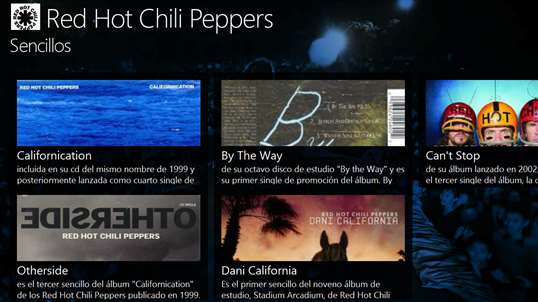 Los Red Hot Chili Peppers screenshot 2