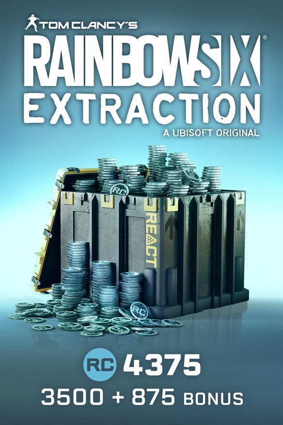 Tom Clancy's Rainbow Six Extraction: 4,375 REACT Credits Xbox Series X|S and Xbox One cover art