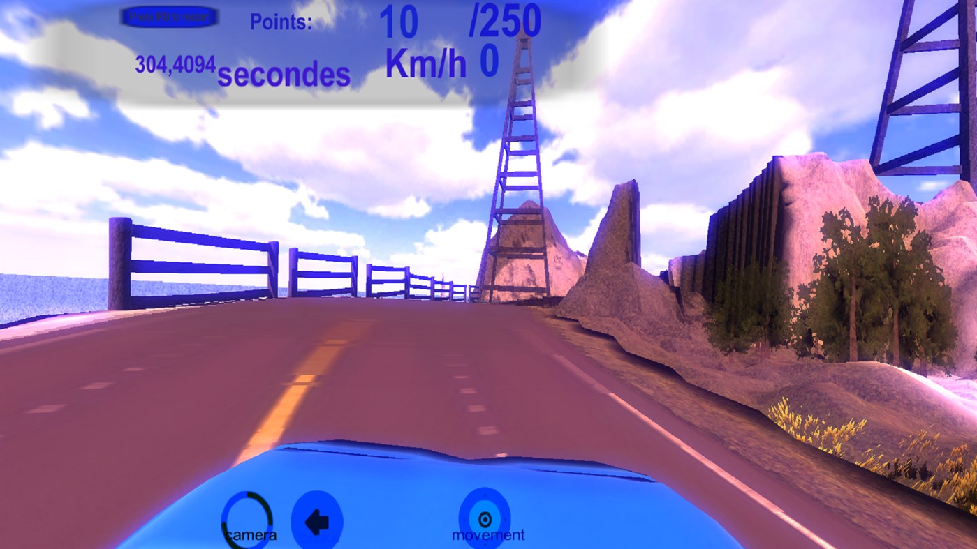 #1. Car Game in the forest 2 (Windows) 作者: jasonthedesign