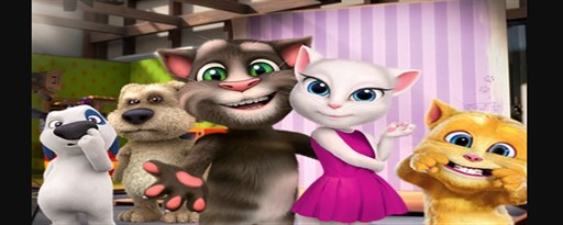 Gf Talking Tom Jigsaw Puzzle Game marquee promo image