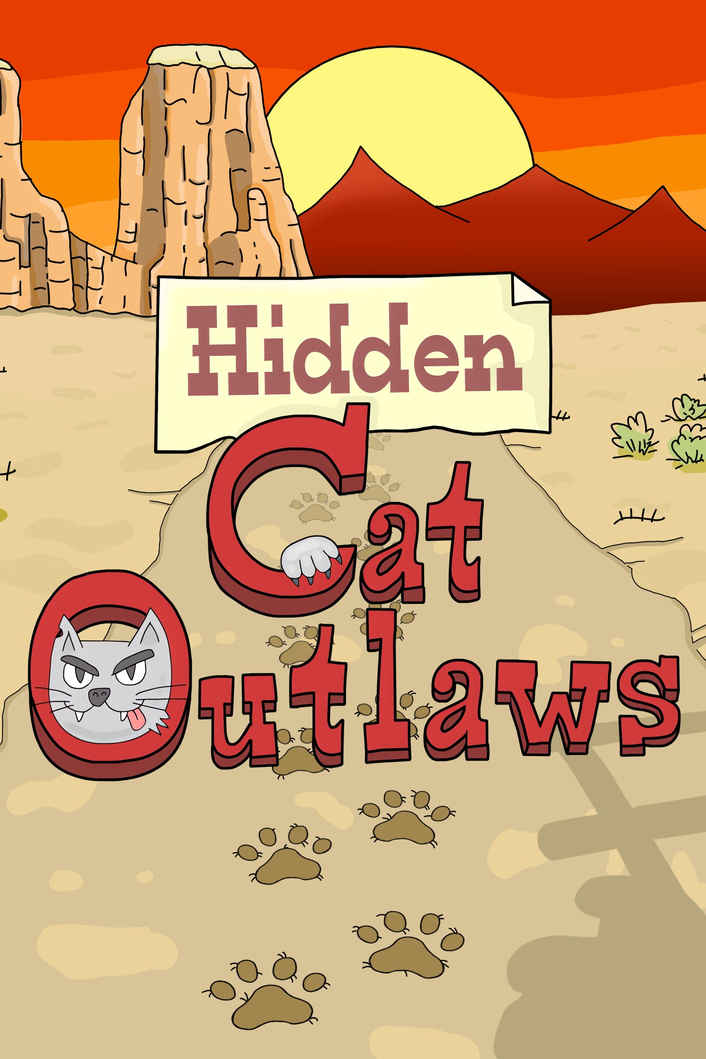 Снимок коробки Hidden Cat Outlaws
