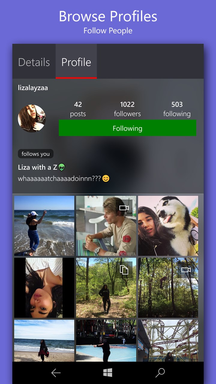 M!   y instagram followers stuck