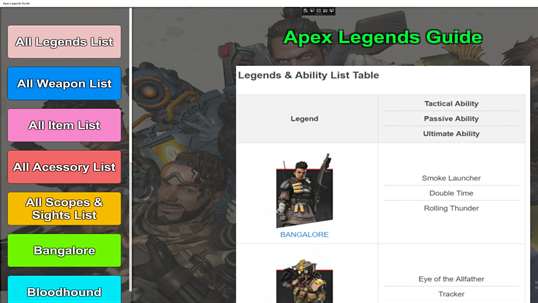 Apex Legends Guide screenshot 1