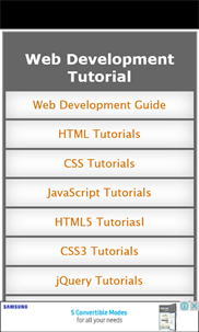 Web Devlopment Learning Guide screenshot 1