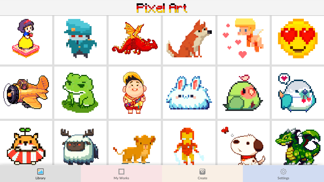 Cor por Número: Jogo Pixel Art na App Store
