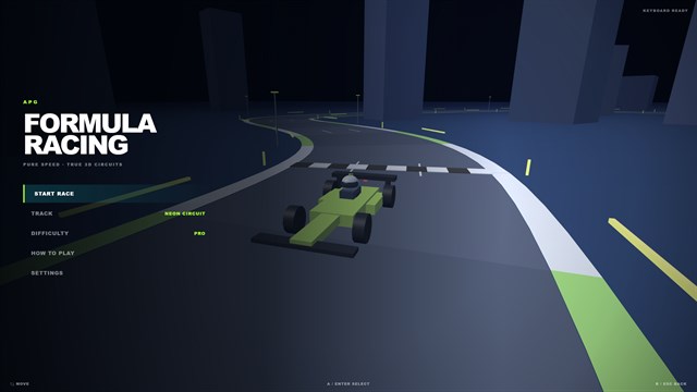 APG Formula Racing screenshot 1