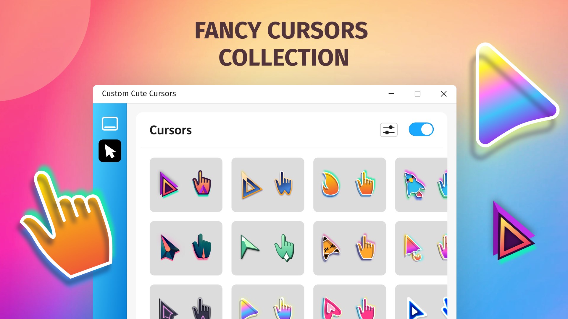 Custom Cute Cursors - Desktop Customization — Приложения Майкрософт