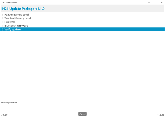 TSL Firmware Loader screenshot 2
