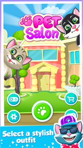 Pet Salon: Kitty Dress Up Game screenshot 1