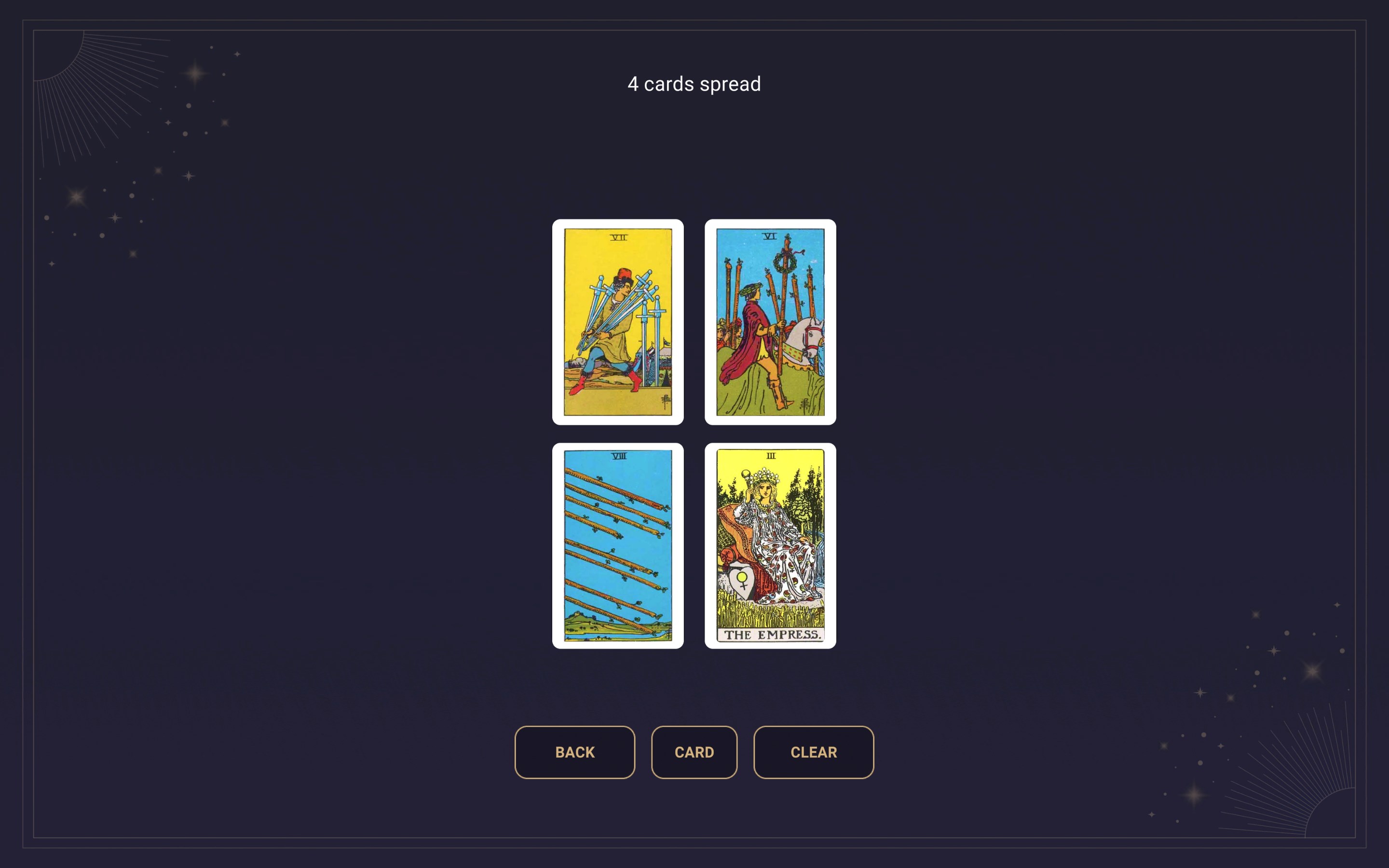 Tarot Reading - Trusted Cards Deck screenshot