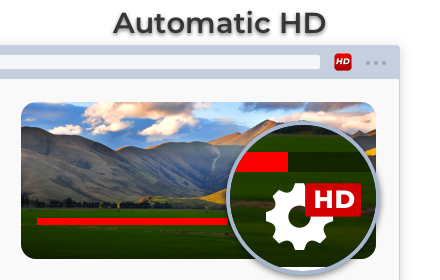 Automatic 4K/HD for Youtube small promo image