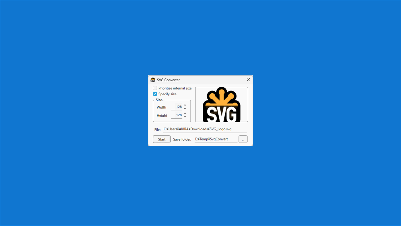 #1. SVG Convert (Windows) Podle: A.M.Soft
