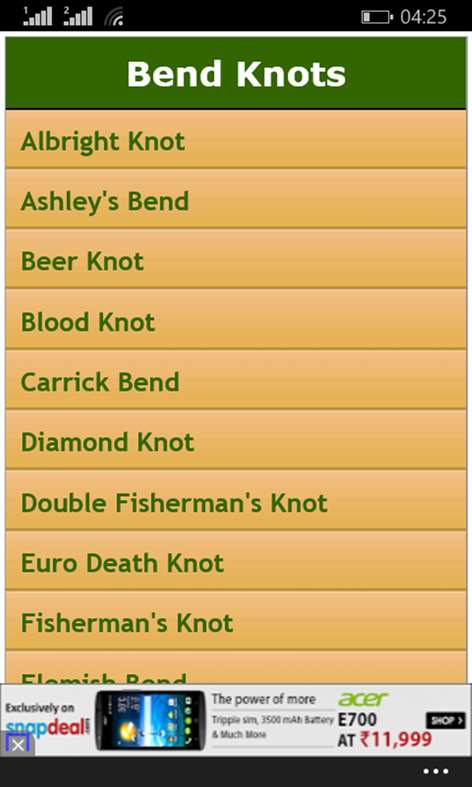 Knot Guide Screenshots 2