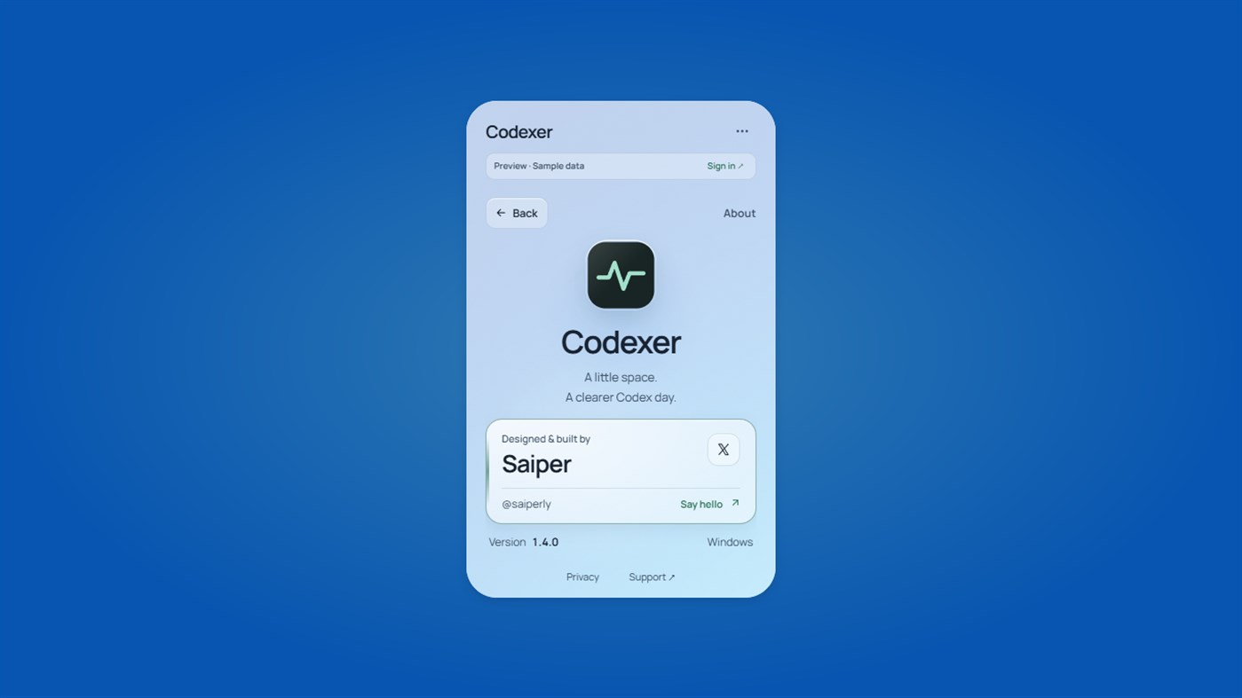 #5. Codexer (Windows) 来自: Saiper