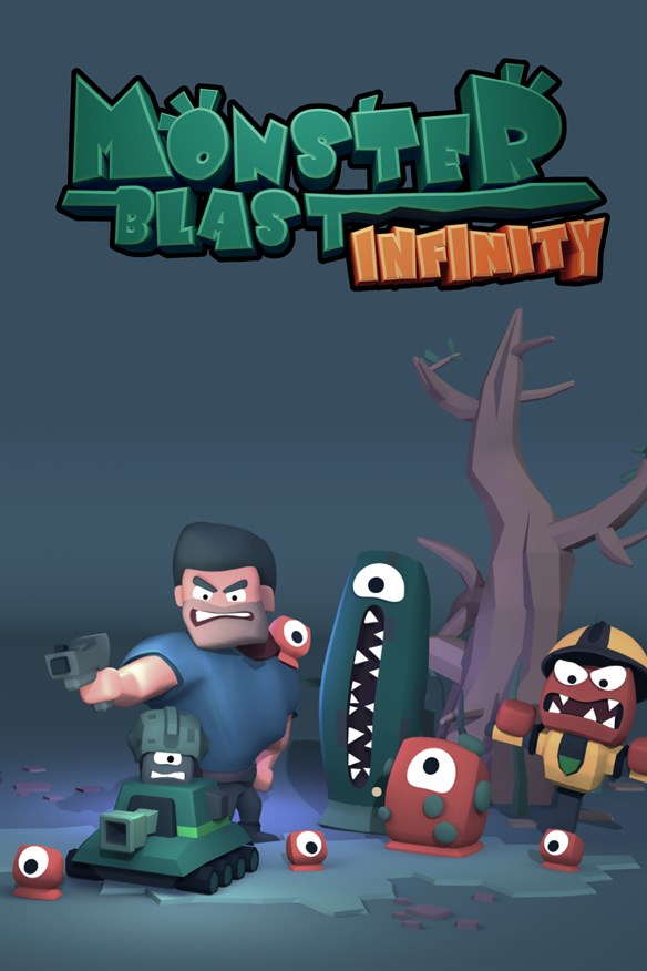 MonsterBlast Infinity Xbox Series X|S and Xbox One cover art