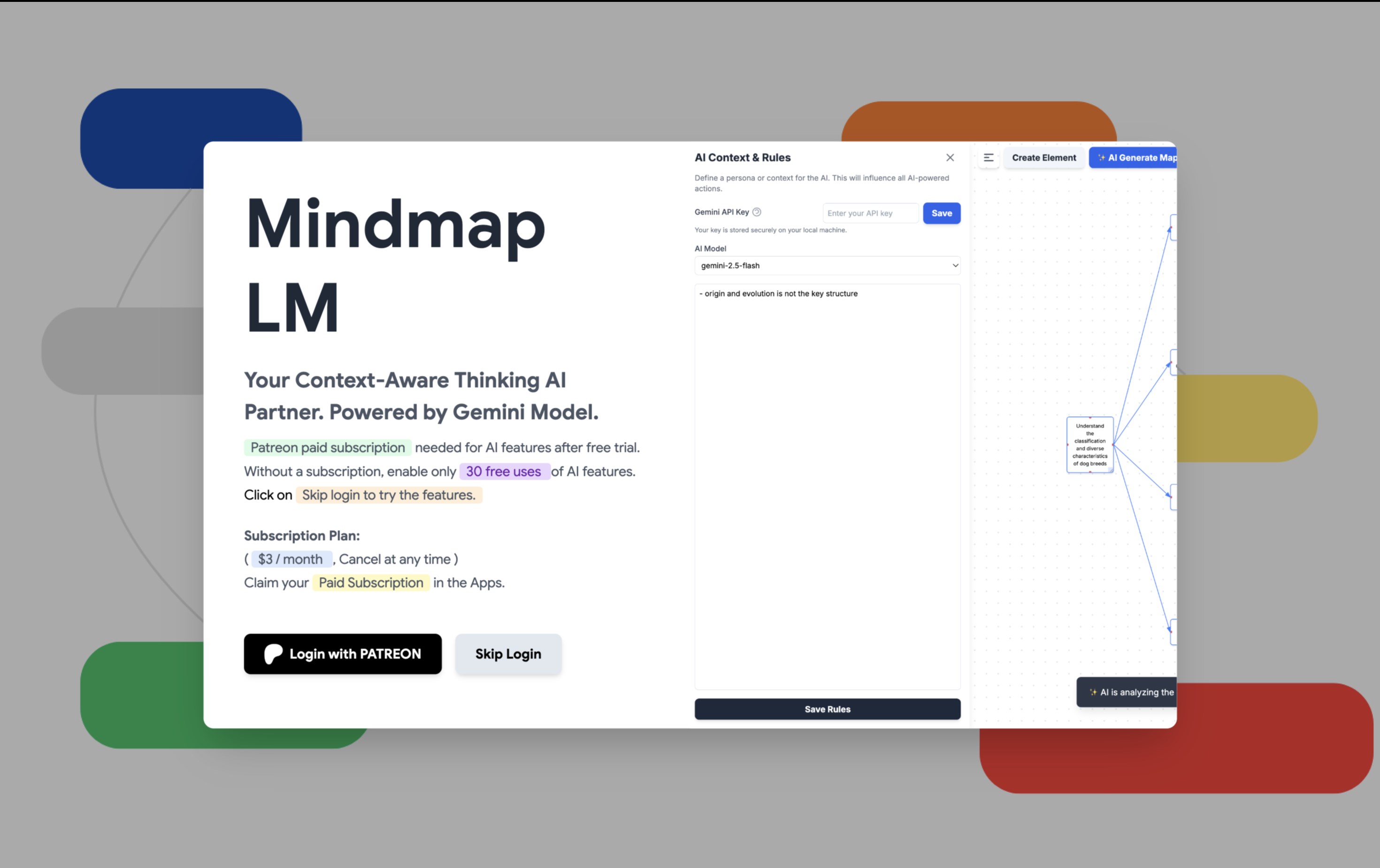 MindMap LM screenshot