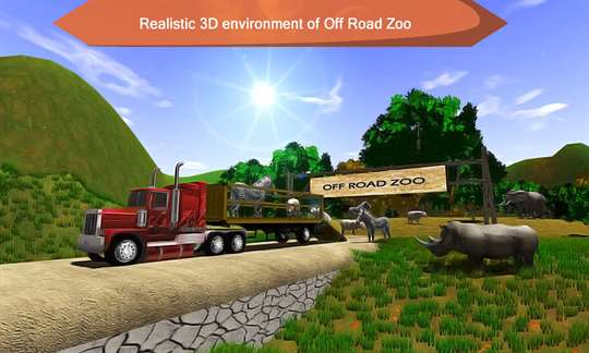 Wild Animals Transporter Truck Driving 3D screenshot 5