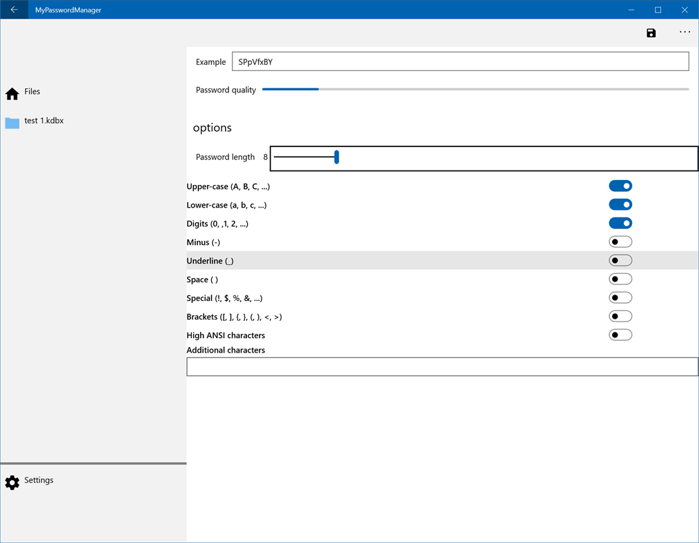 #1. MyPasswordManager (Windows) 由: Panteam_ltd