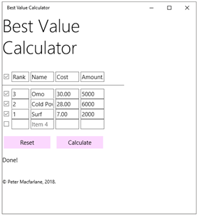 Best Value Calculator screenshot 2
