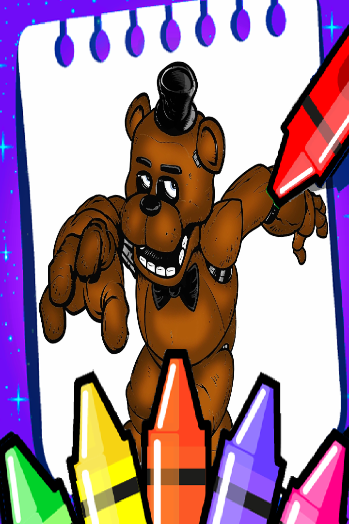Get Five night freddy Coloring Book and Painting ...