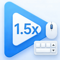 Video Speed Controller (Wheel + Keyboard) icon